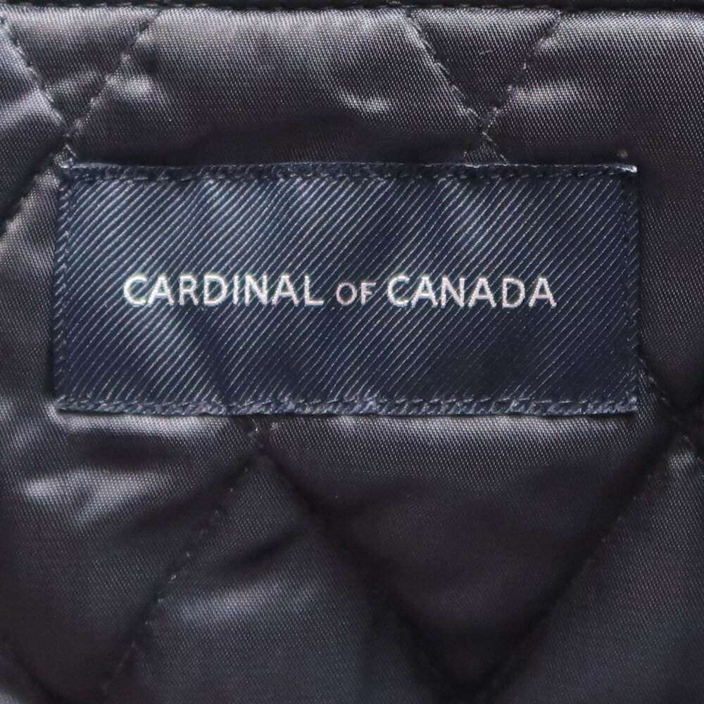 Cardinal of Canada Navy Blue Wool Winter Coat Stand Collar Quilted Lining XXL - Picture 8 of 12